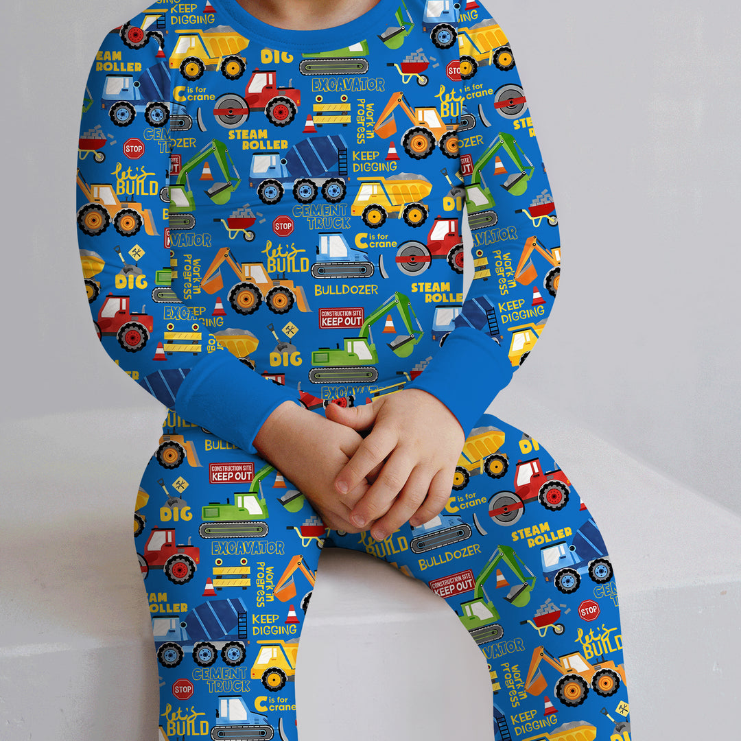 Build Your Own World Two Piece Long Sleeve Pajama Set