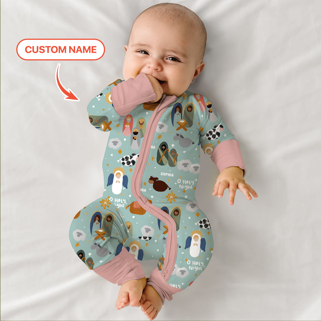 O Holy Night Custom Name Convertible Zippy