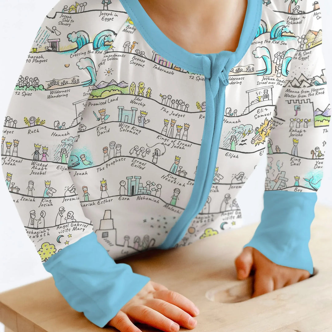 Bible Story Journey Family Matching Convertible Zippy