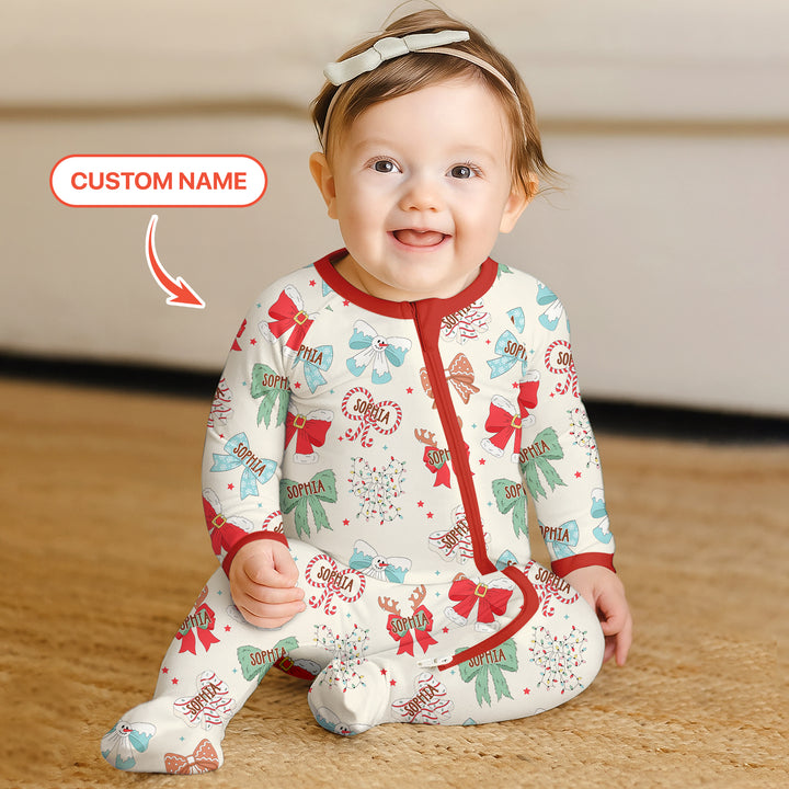Custom Retro Bowl Christmas  Convertible Zippy