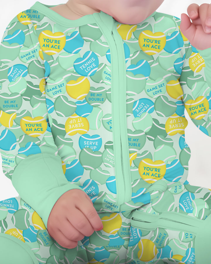 Tennis Candy Family Matching Bamboo Convertible Zippy