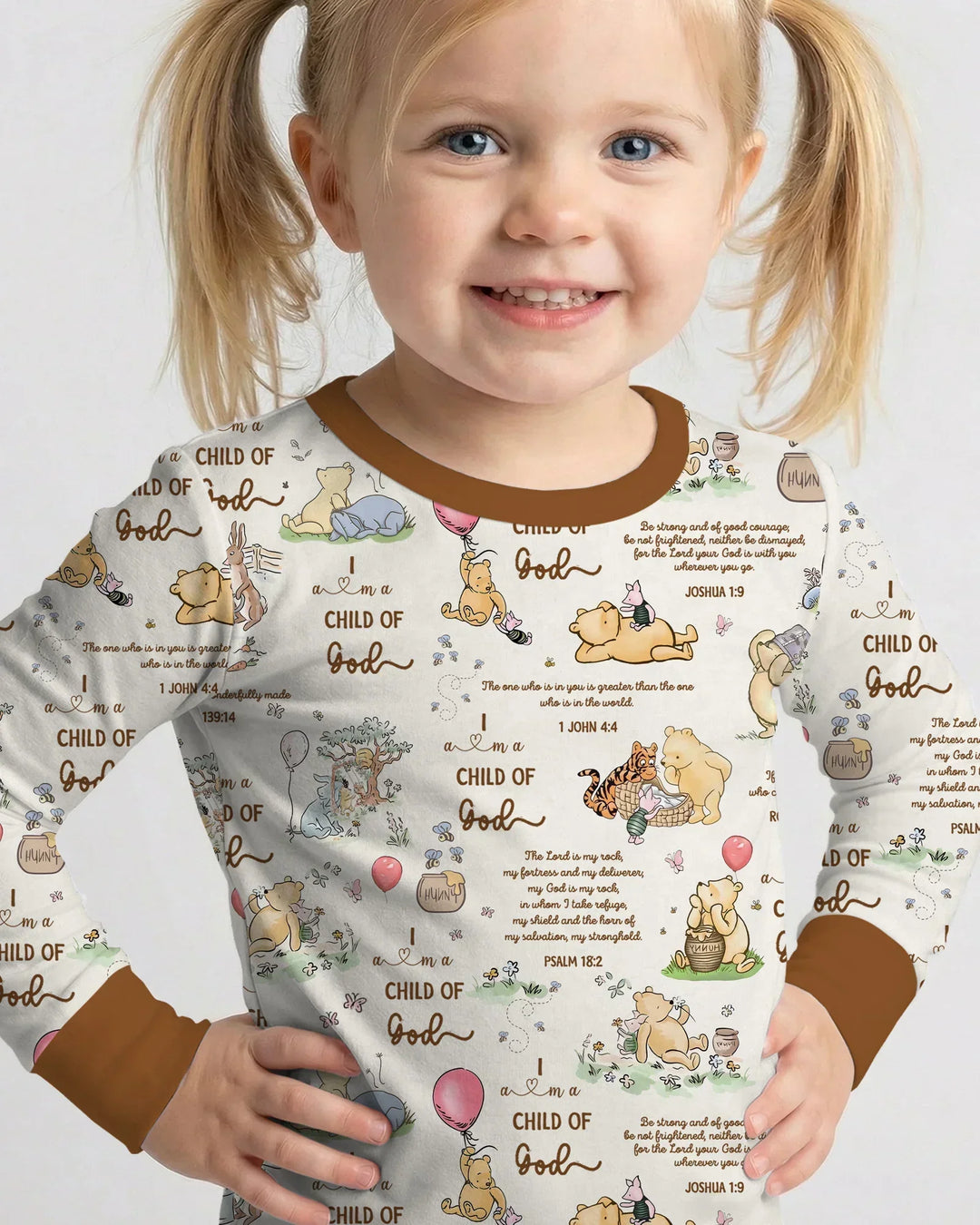 Child of God Whimsy Woodland Two Piece Long Sleeve Pajama Set