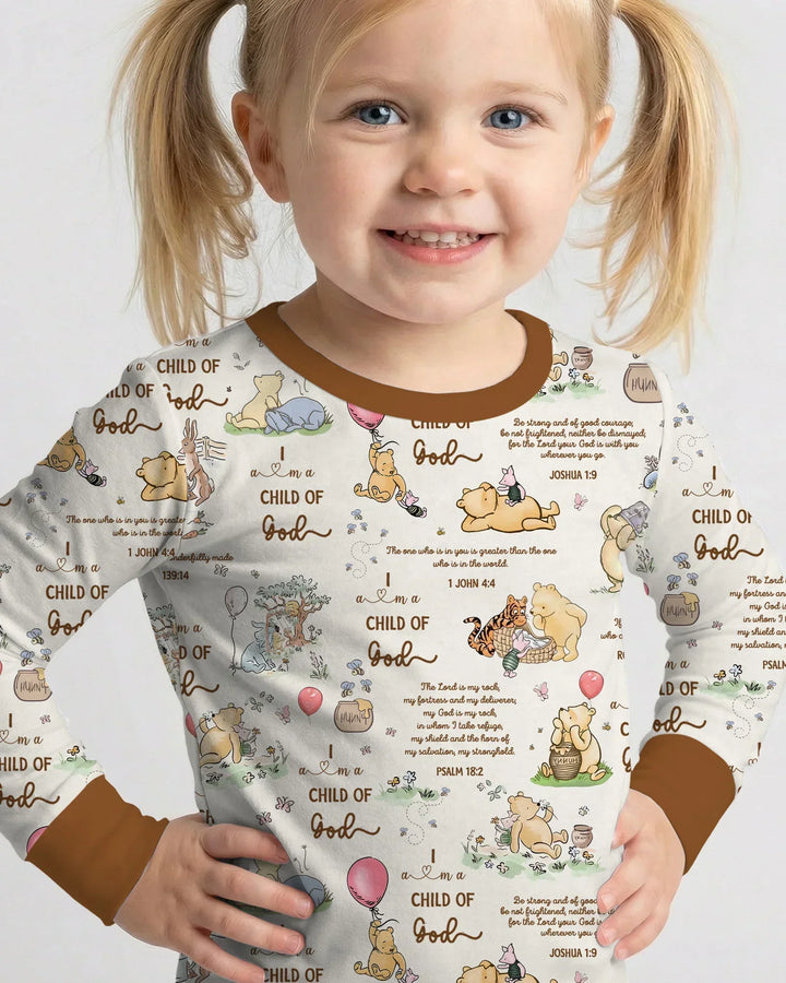 Child of God Whimsy Woodland Two Piece Long Sleeve Pajama Set