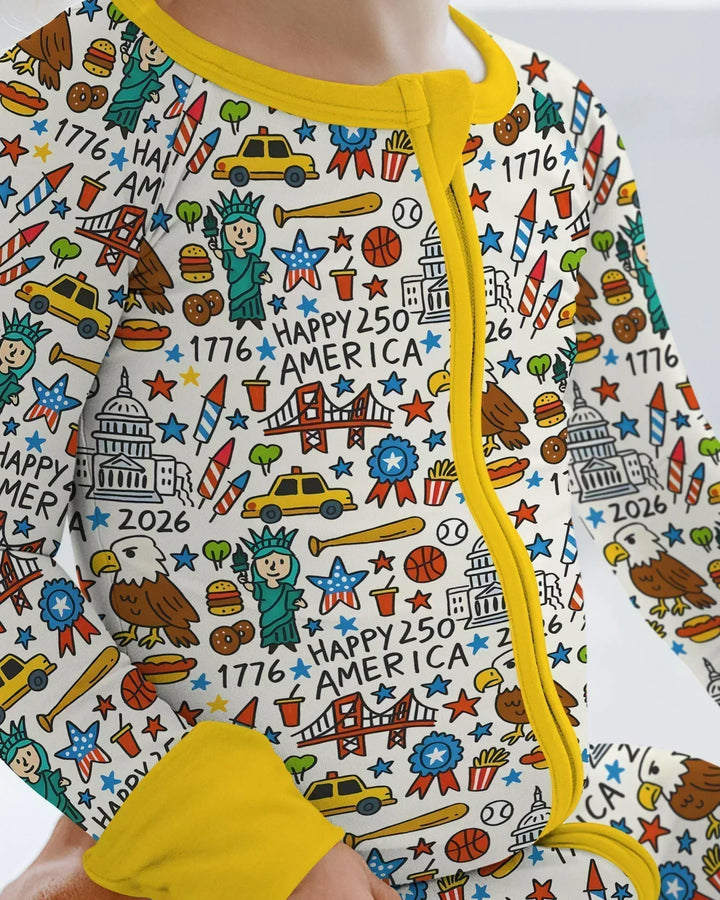 Doodle America 250th Anniversary Family Convertible Zippy