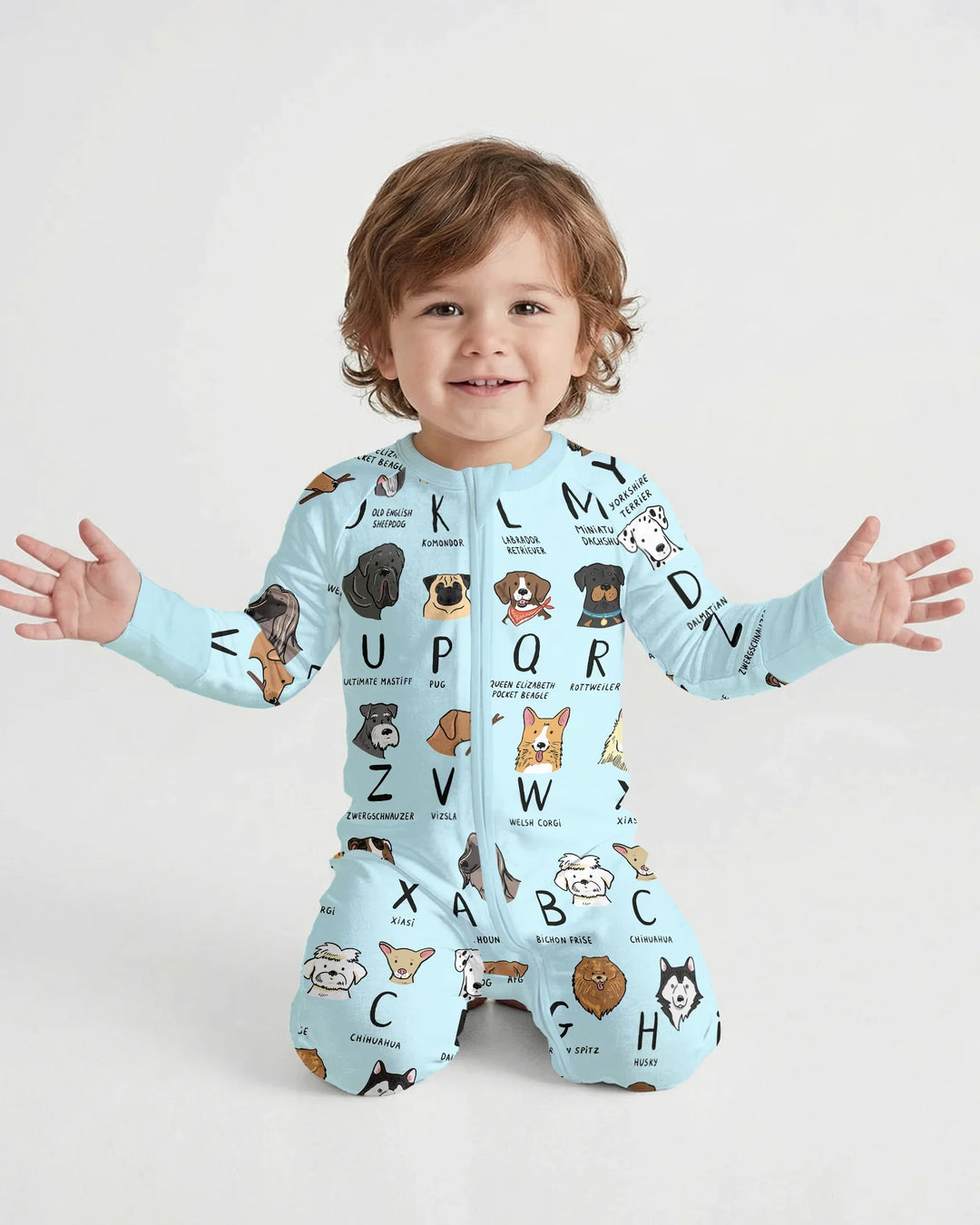 Gerippte Babykleidung mit individuellem Foto - Weich &amp; Skizzenhaft