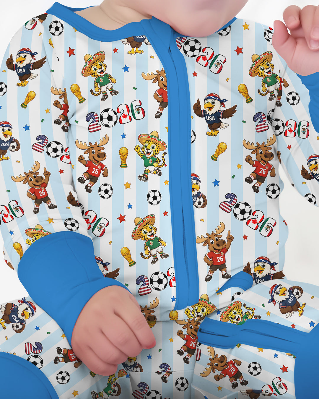Gerippte Babykleidung mit individuellem Foto - Weich &amp; Skizzenhaft