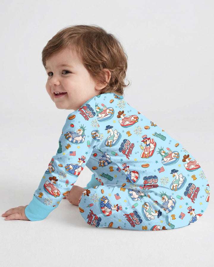 Gerippte Babykleidung mit individuellem Foto - Weich &amp; Skizzenhaft