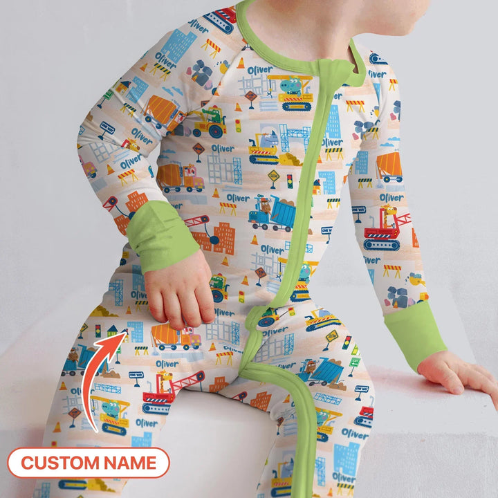 Little Builder Friends Custom Name Convertible Zippy