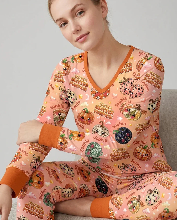 Vorlage Bambus Damen Pyjama Set