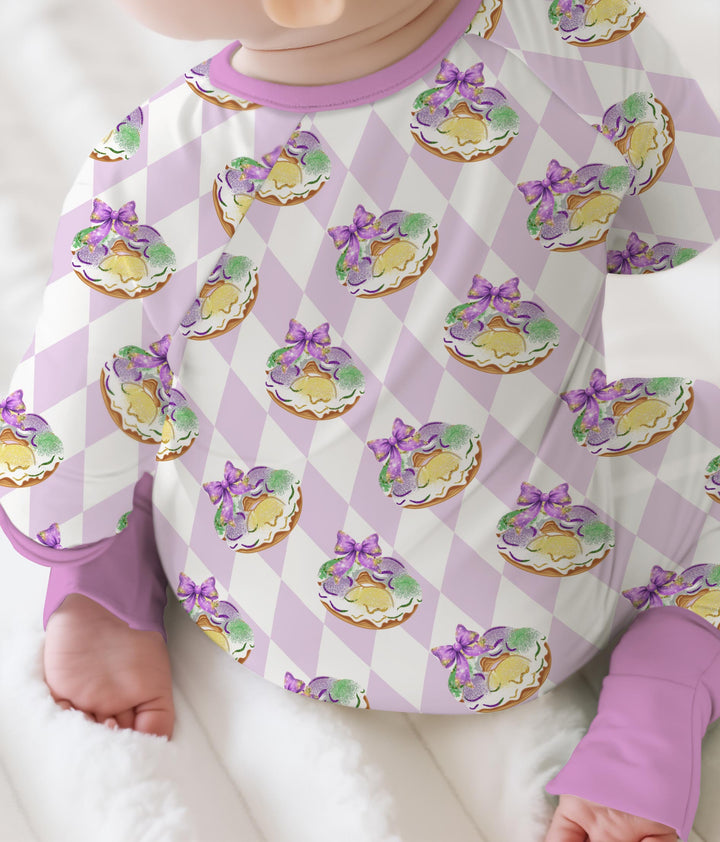 Mardi Gras Donut Convertible Zippy