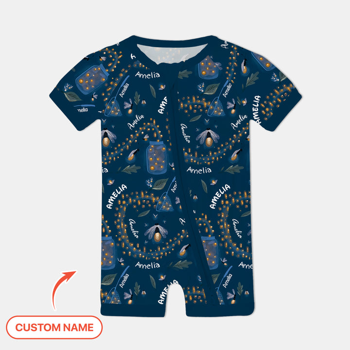 Custom Name Catching Fireflies Shorty Zippy