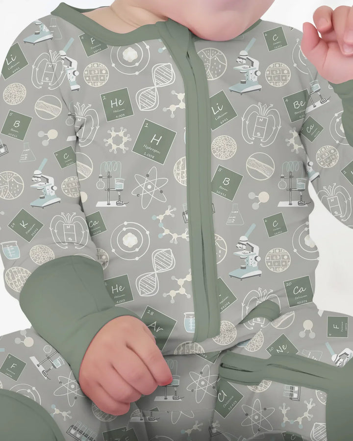 Gerippte Babykleidung mit individuellem Foto - Weich &amp; Skizzenhaft