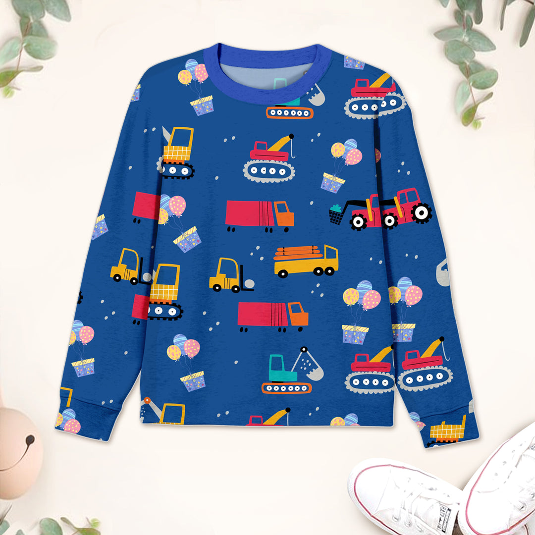 Bamboo Blue Birthday Builders Outfit for Kids – Fun and Comfortable