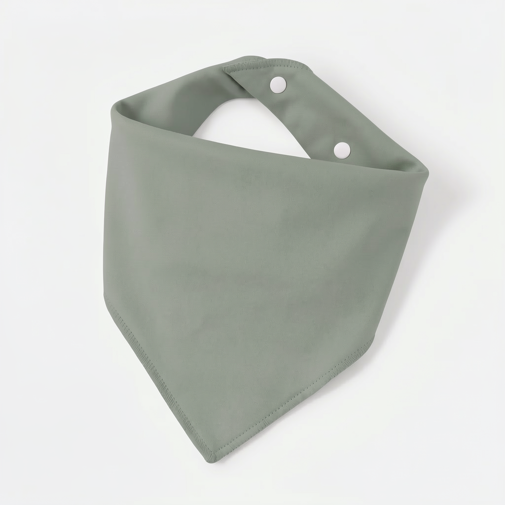 Solid Color Bamboo Bib
