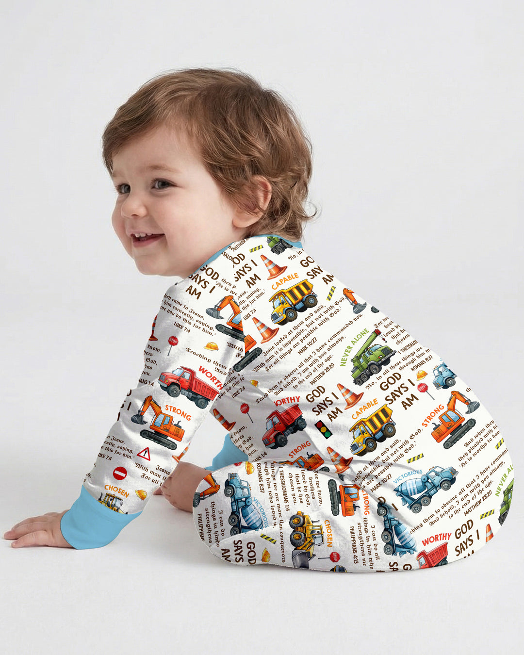 Gerippte Babykleidung mit individuellem Foto - Weich &amp; Skizzenhaft