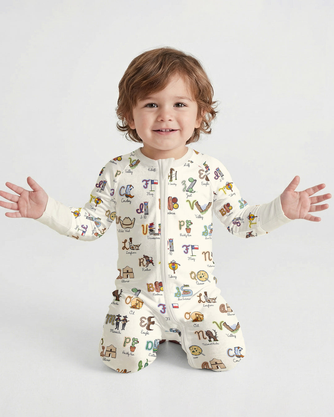 Gerippte Babykleidung mit individuellem Foto - Weich &amp; Skizzenhaft