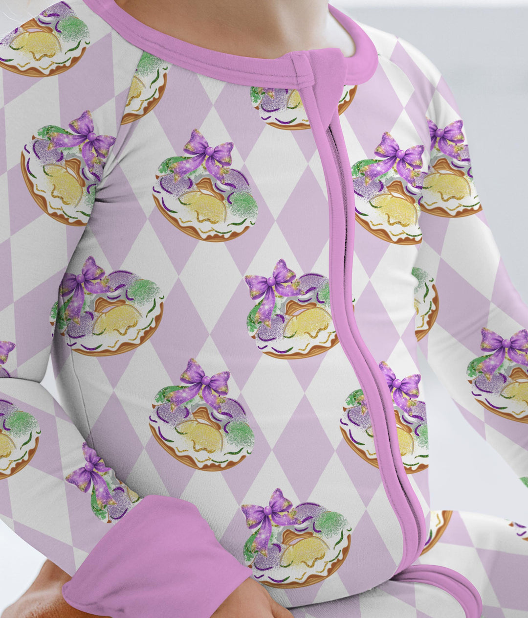 Mardi Gras Donut Convertible Zippy