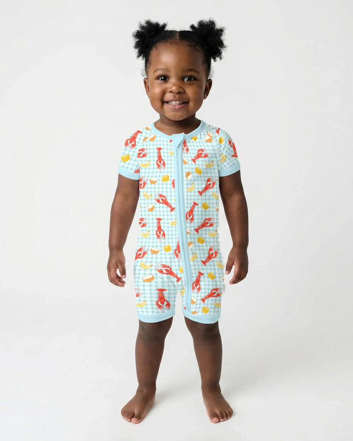 Preppy Crawfish Season Bamboo Shorty Zippy