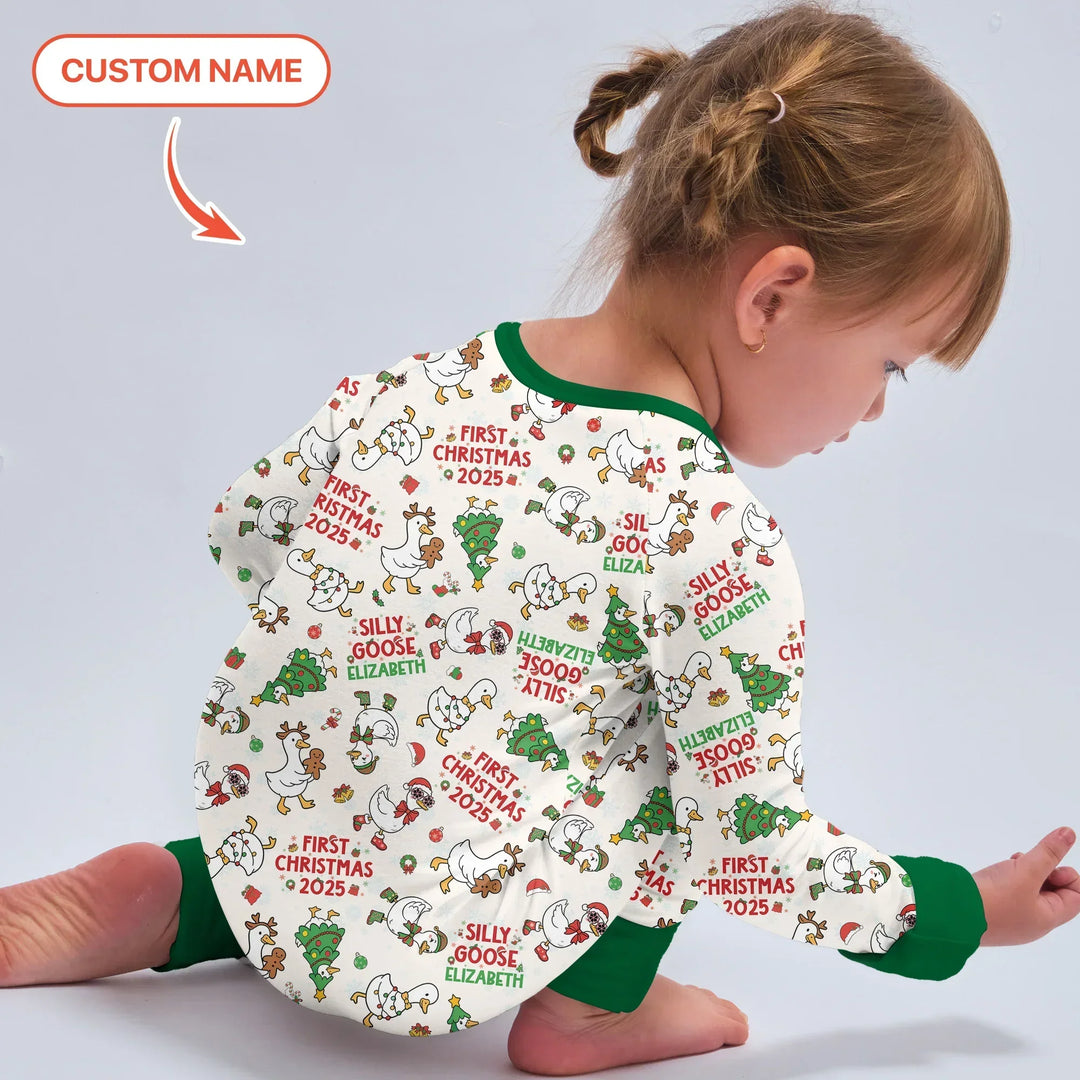 Custom Name "Silly Goose" Convertible Zippy , Custom Name "Silly Goose" Convertible Zippy - 0-3M