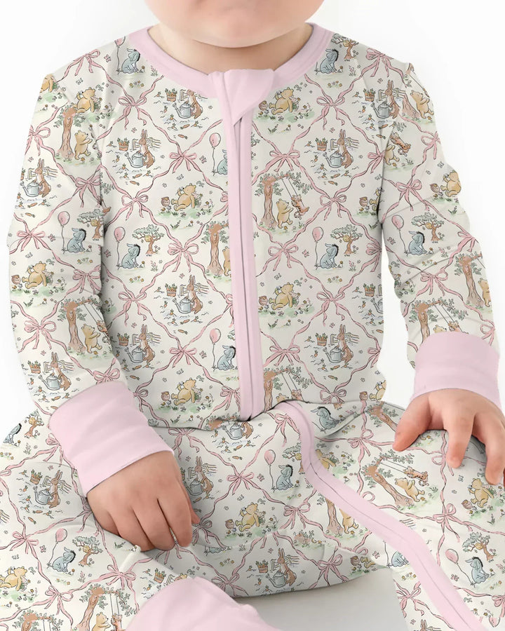 Spring Meadow Friends Bamboo Convertible Zippy