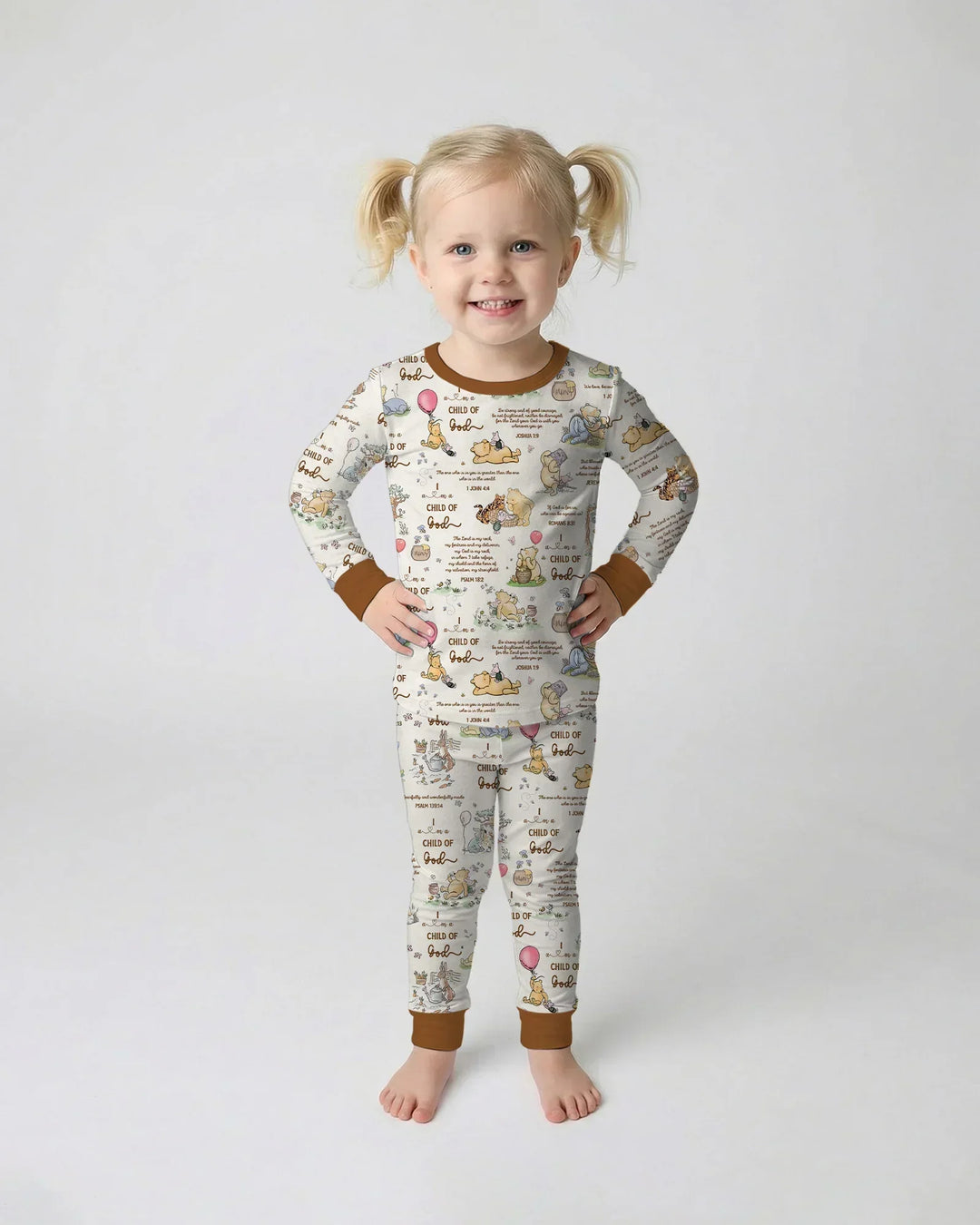 Child of God Whimsy Woodland Two Piece Long Sleeve Pajama Set