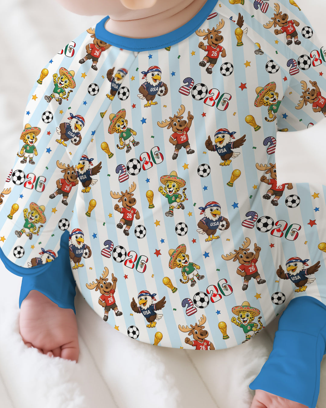 Gerippte Babykleidung mit individuellem Foto - Weich &amp; Skizzenhaft