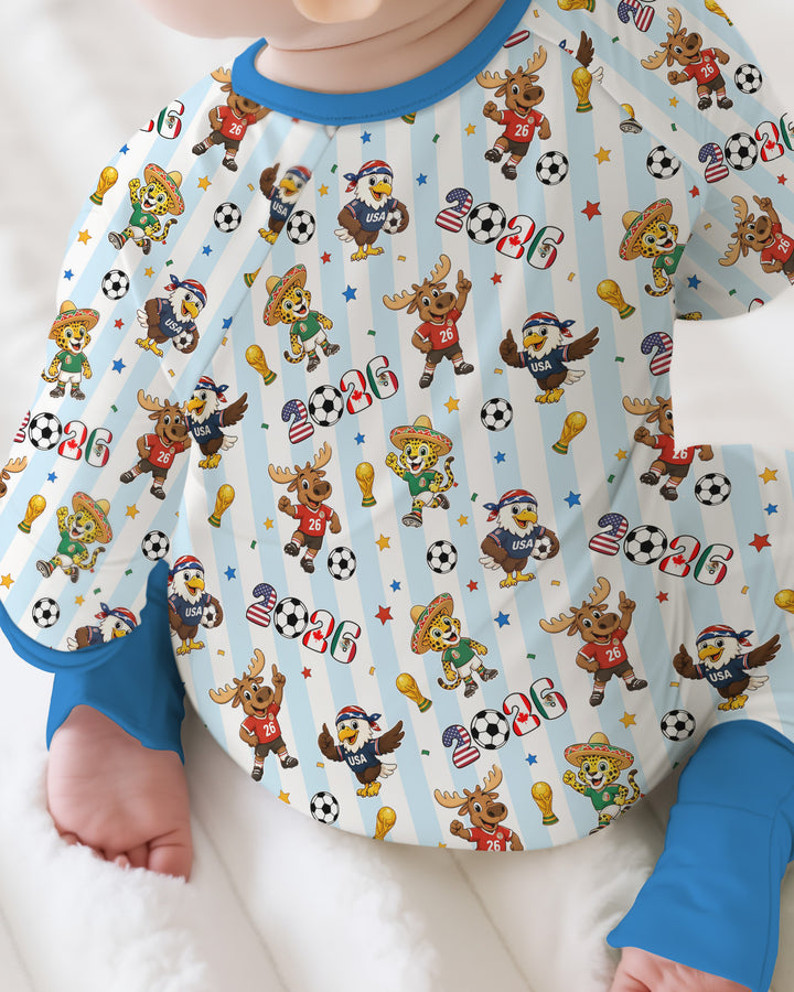 Gerippte Babykleidung mit individuellem Foto - Weich &amp; Skizzenhaft