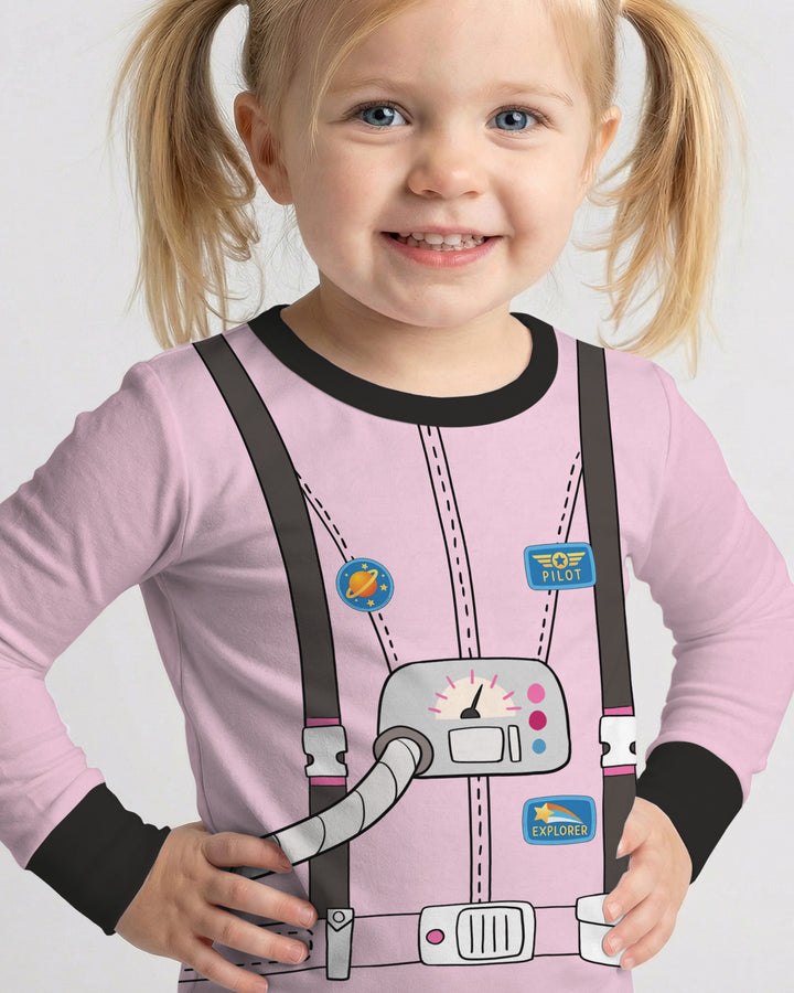 Future Astronaut Bamboo Two Piece Long Sleeve Pajama Set