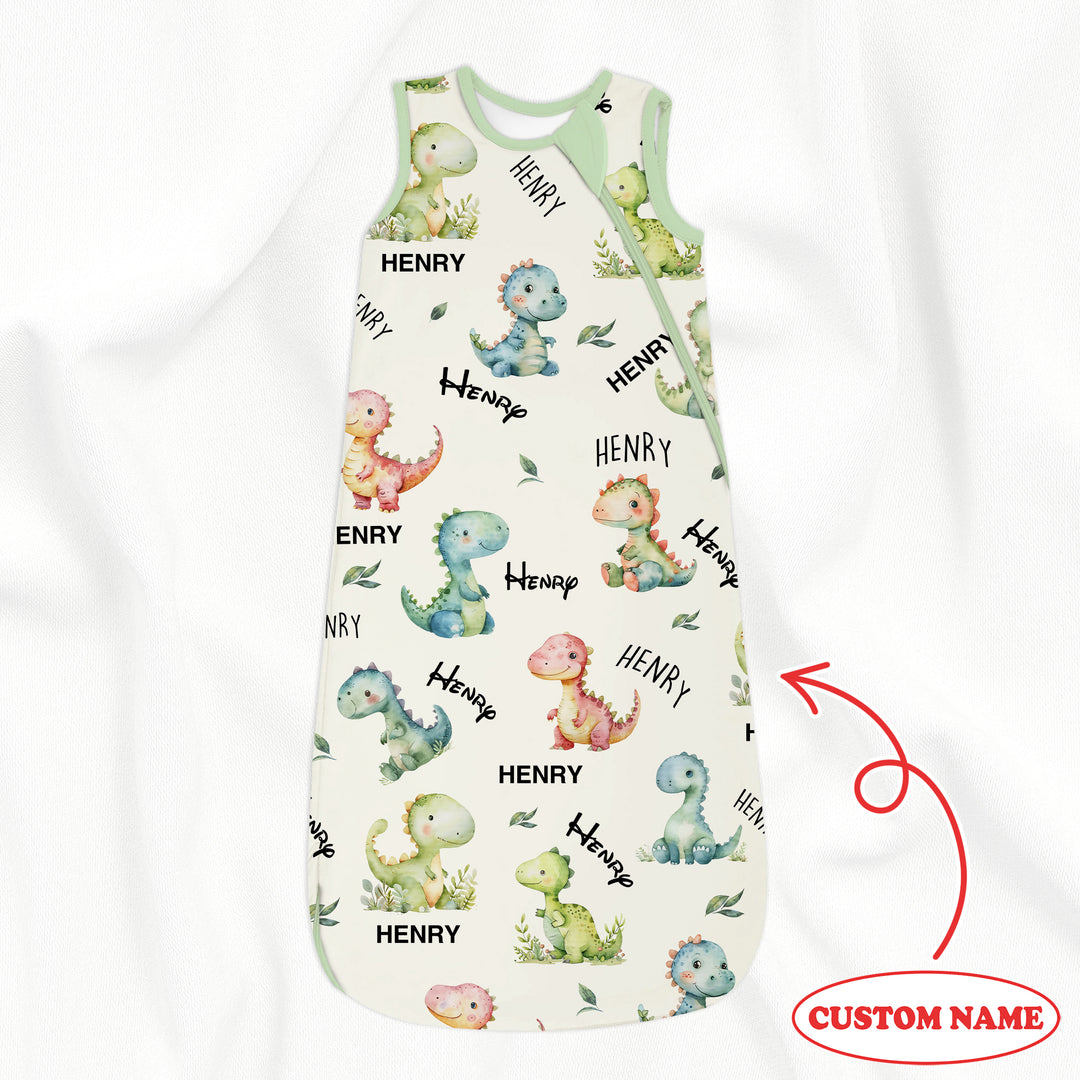 Dinosaur Custom Name Sleep Bag 1.0 TOG
