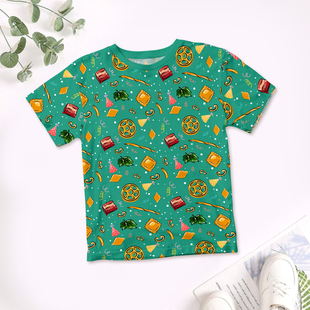 Bamboo Pasta Feast Outfit for Kids – Fun and Comfortable