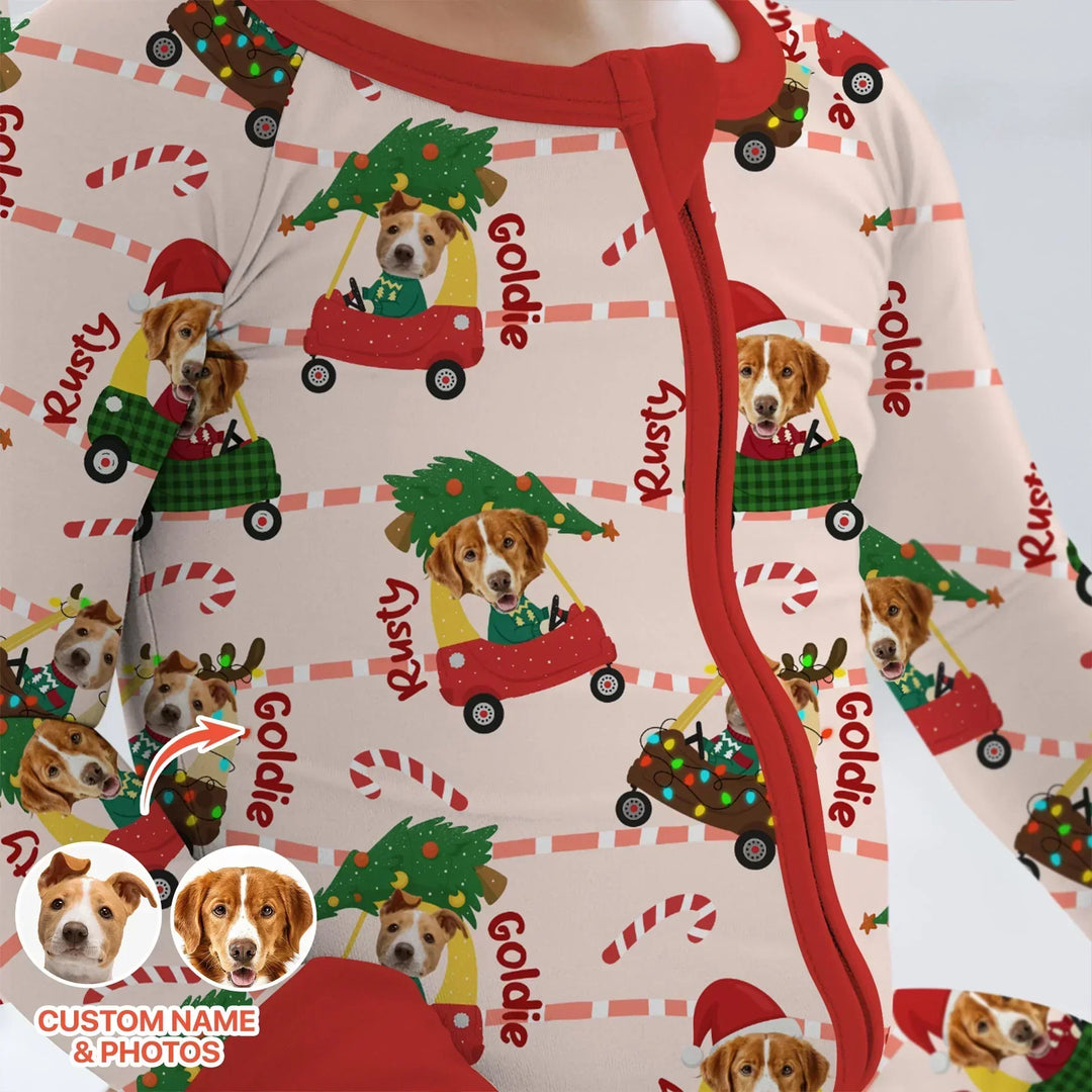 Gerippte Babykleidung mit individuellem Foto - Weich &amp; Skizzenhaft