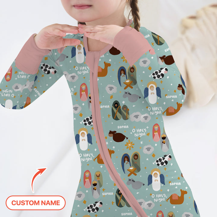 O Holy Night Custom Name Convertible Zippy