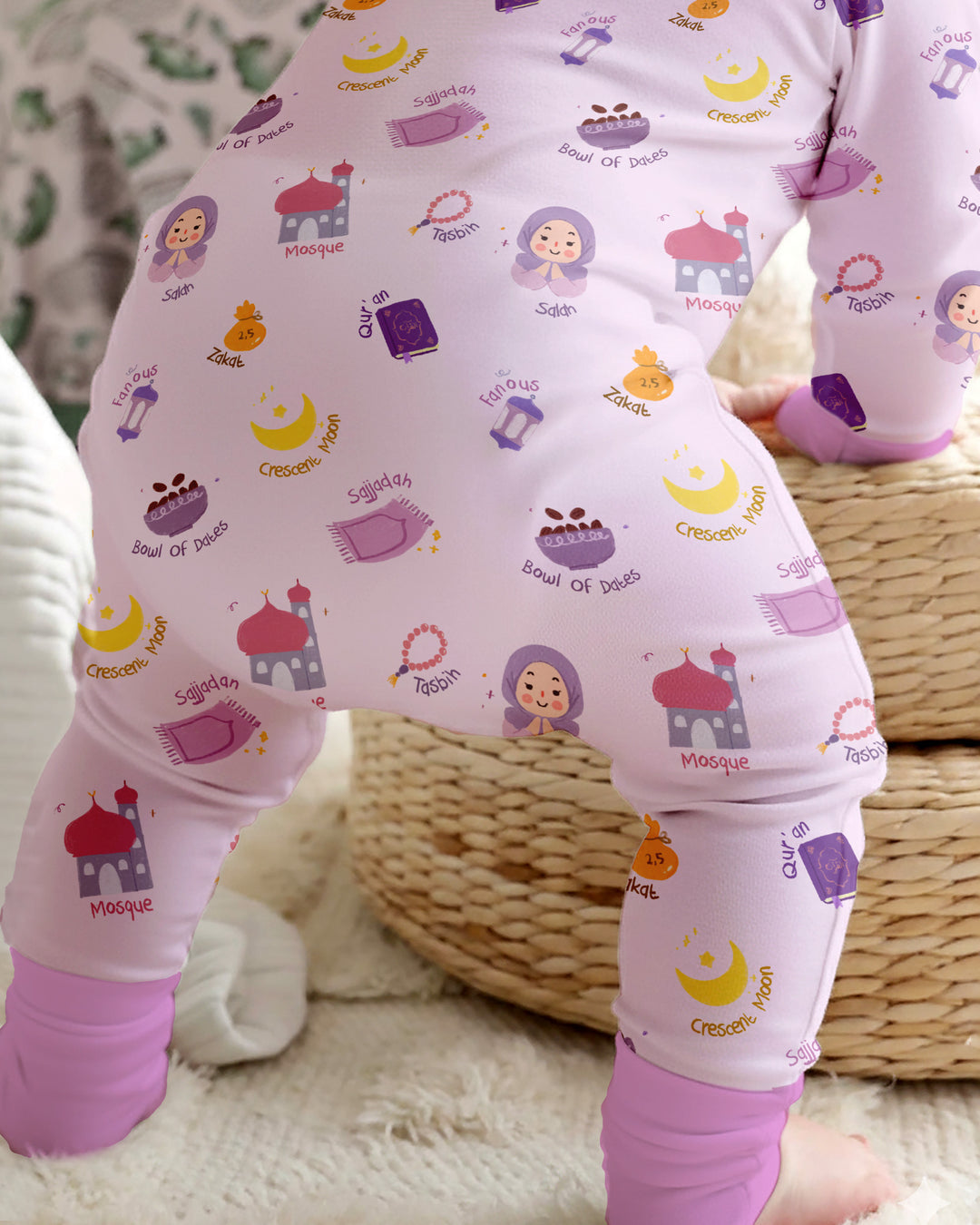 Cute Ramadhan Mubarak Convertible Zippy