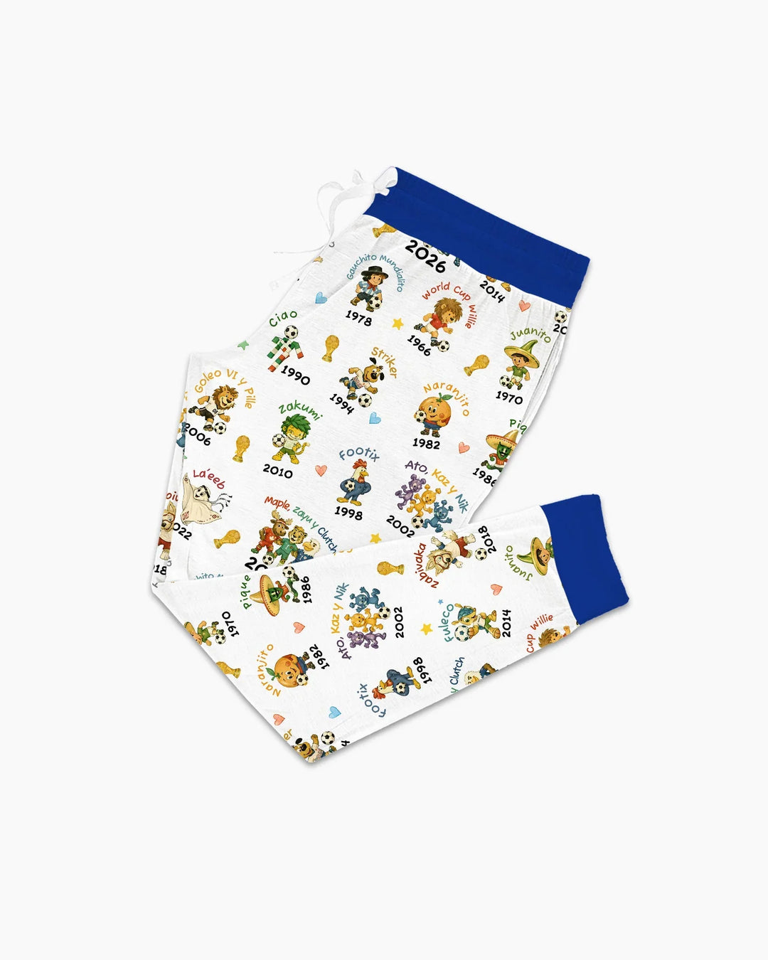 Soccer cup Mascots Bamboo Women Pajama Set