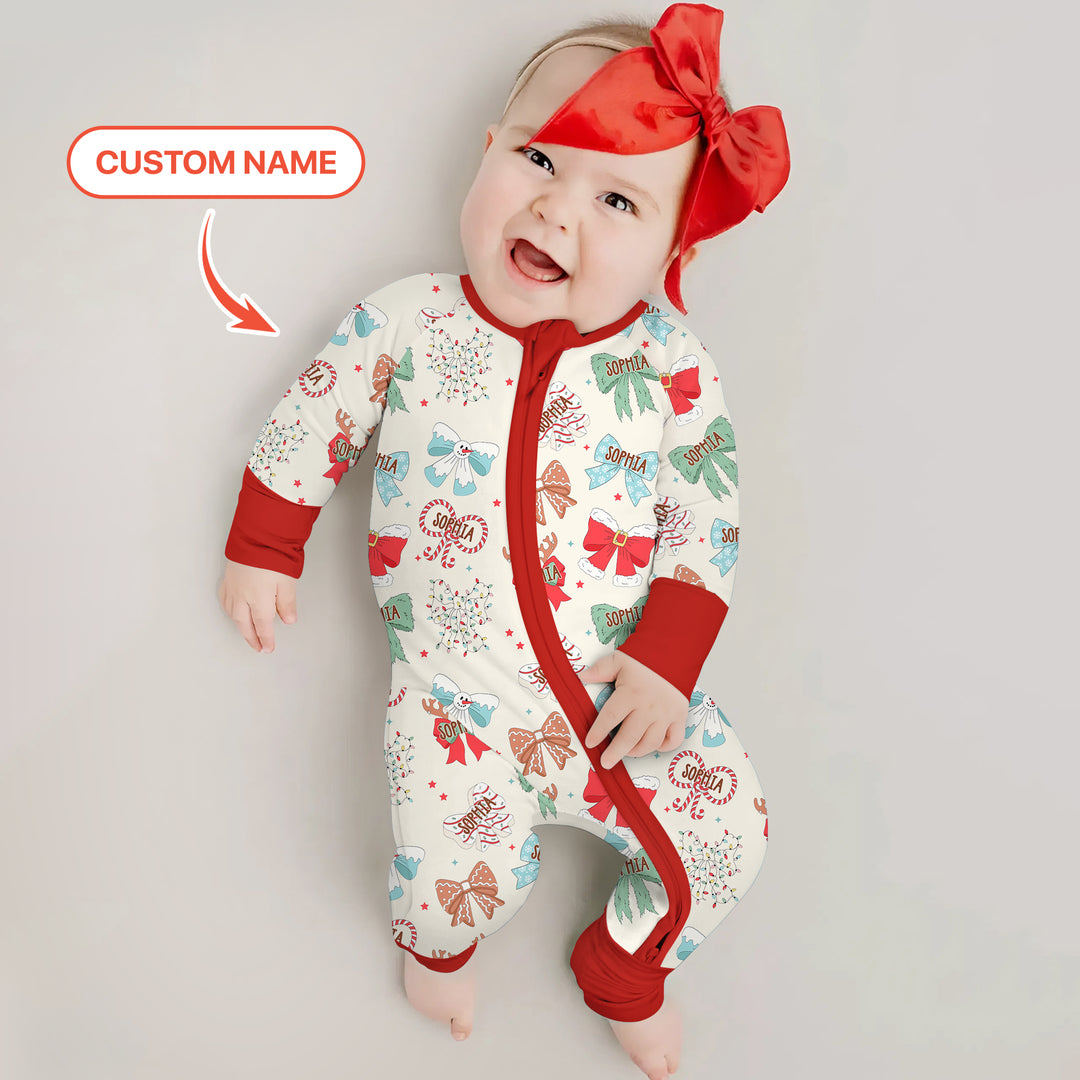 Custom Retro Bowl Christmas  Convertible Zippy
