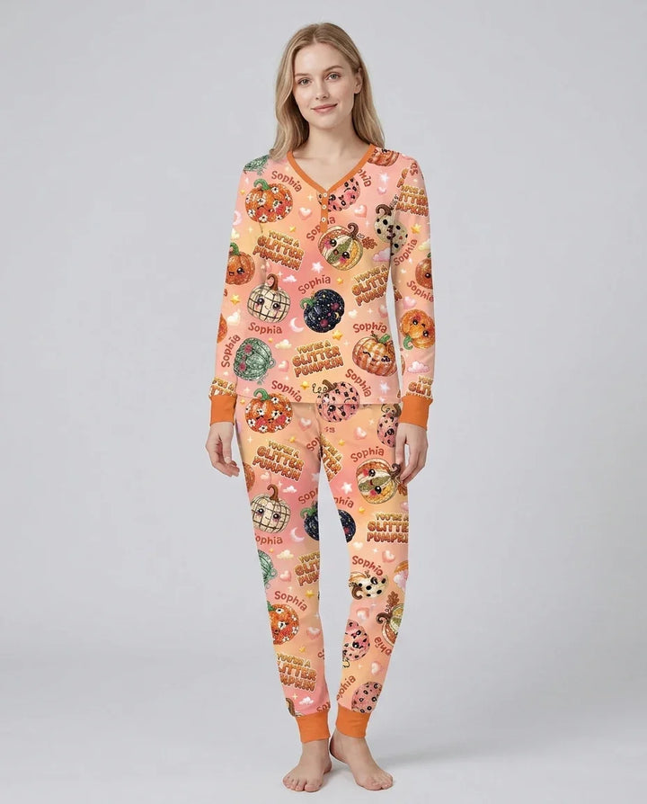 Vorlage Bambus Damen Pyjama Set