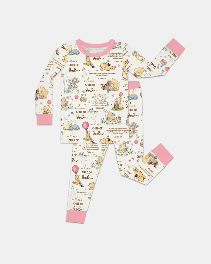 Child of God Whimsy Woodland Two Piece Long Sleeve Pajama Set