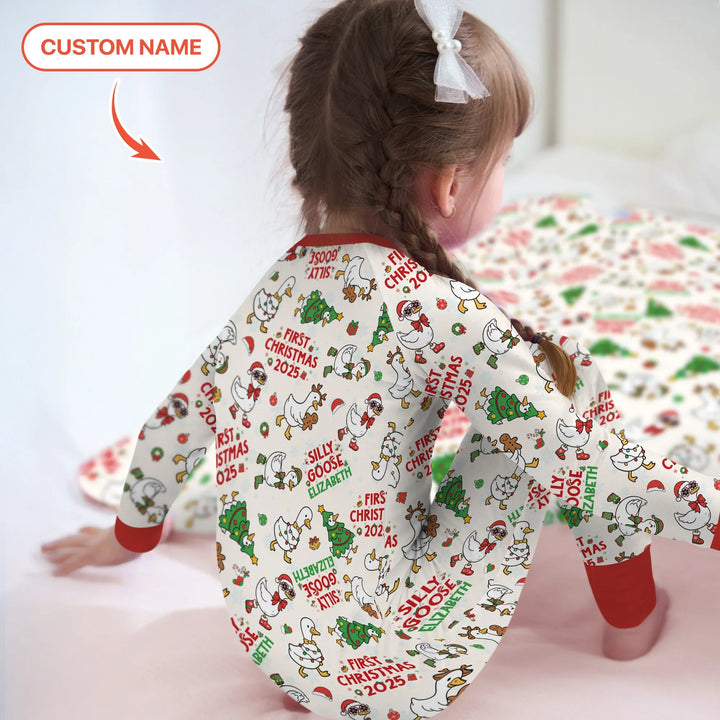 Custom Name "Silly Goose" Convertible Zippy , Custom Name "Silly Goose" Convertible Zippy - 0-3M