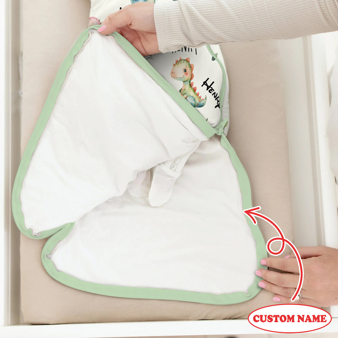Dinosaur Custom Name Sleep Bag 1.0 TOG