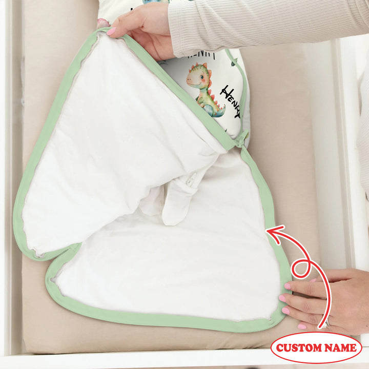 Dinosaur Custom Name Sleep Bag 1.0 TOG