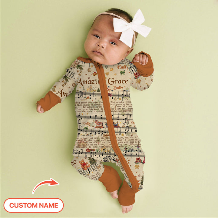 Amazing Grace Custom Name Convertible Zippy