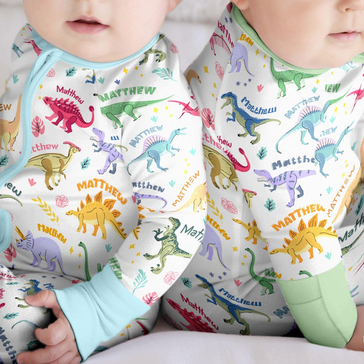 Dino Roar Custom Name Convertible Zippy