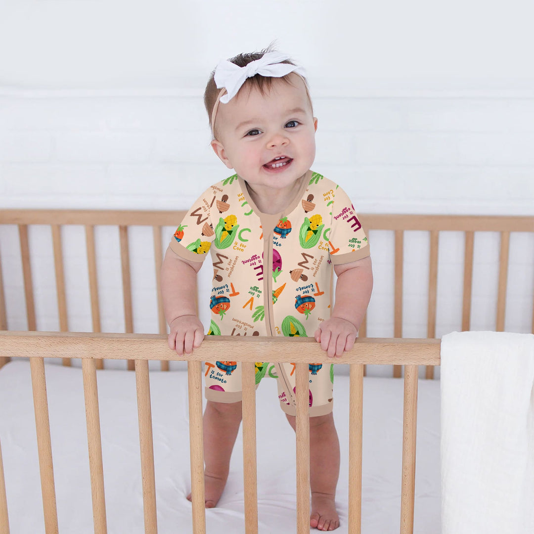 Veggie Letter Shorty Zippy