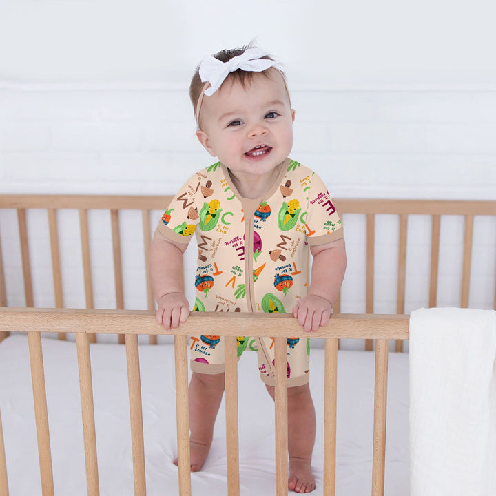 Veggie Letter Shorty Zippy