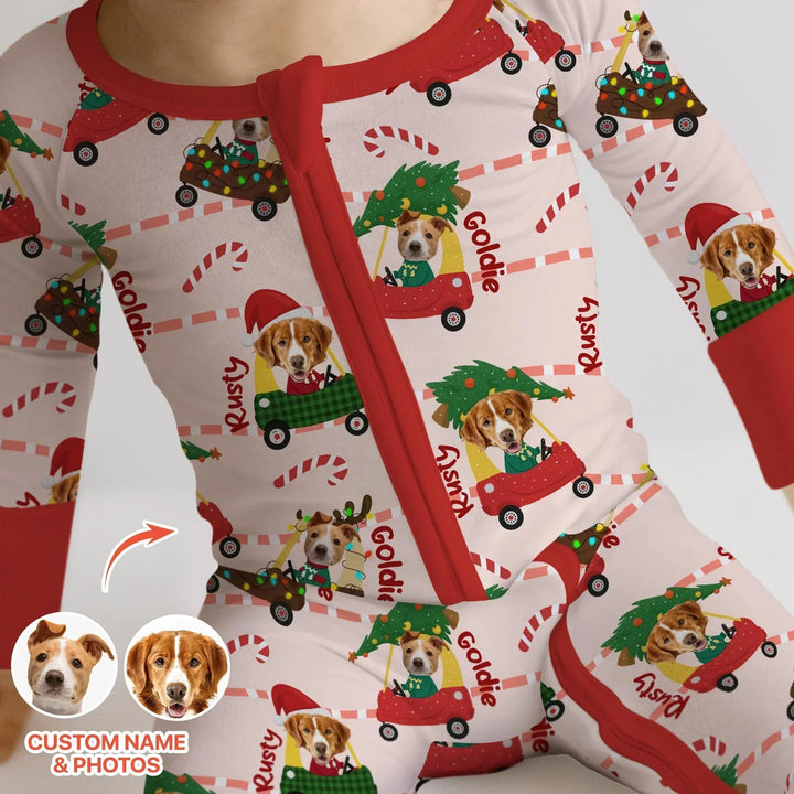 Gerippte Babykleidung mit individuellem Foto - Weich &amp; Skizzenhaft