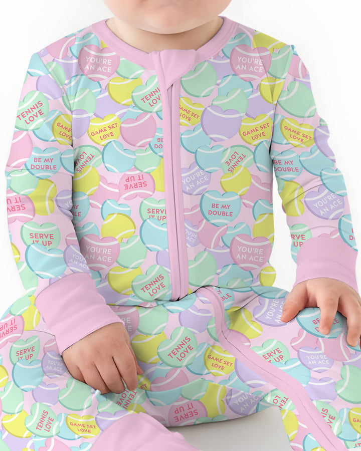 Tennis Candy Family Matching Bamboo Convertible Zippy