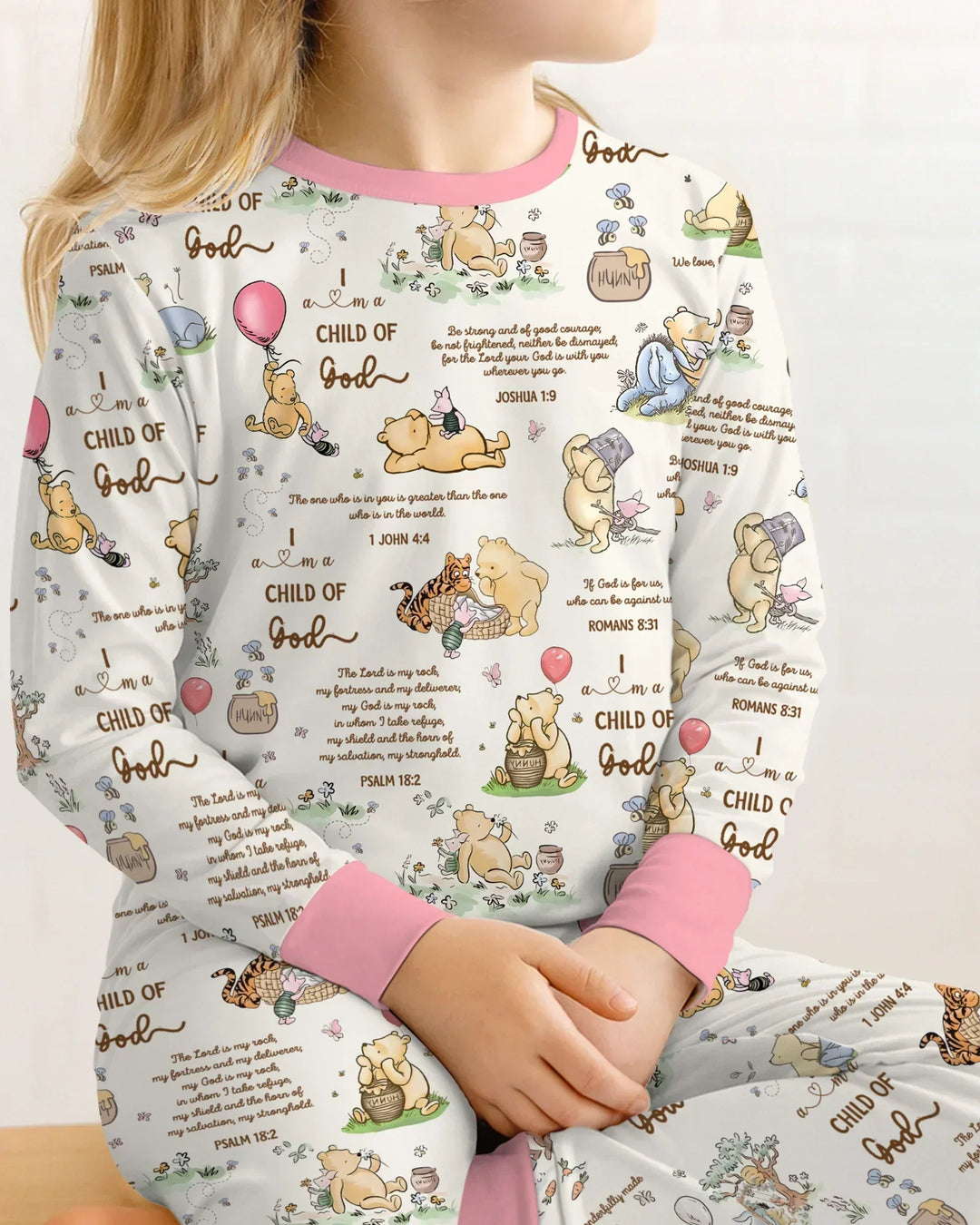 Child of God Whimsy Woodland Two Piece Long Sleeve Pajama Set