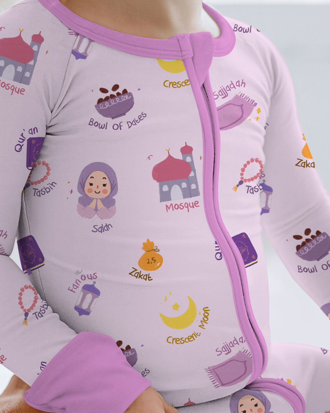 Cute Ramadhan Mubarak Convertible Zippy