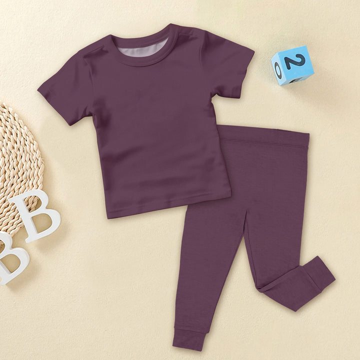Plum Purple Bamboo Fabric Baby Clothing – Rich and Cozy