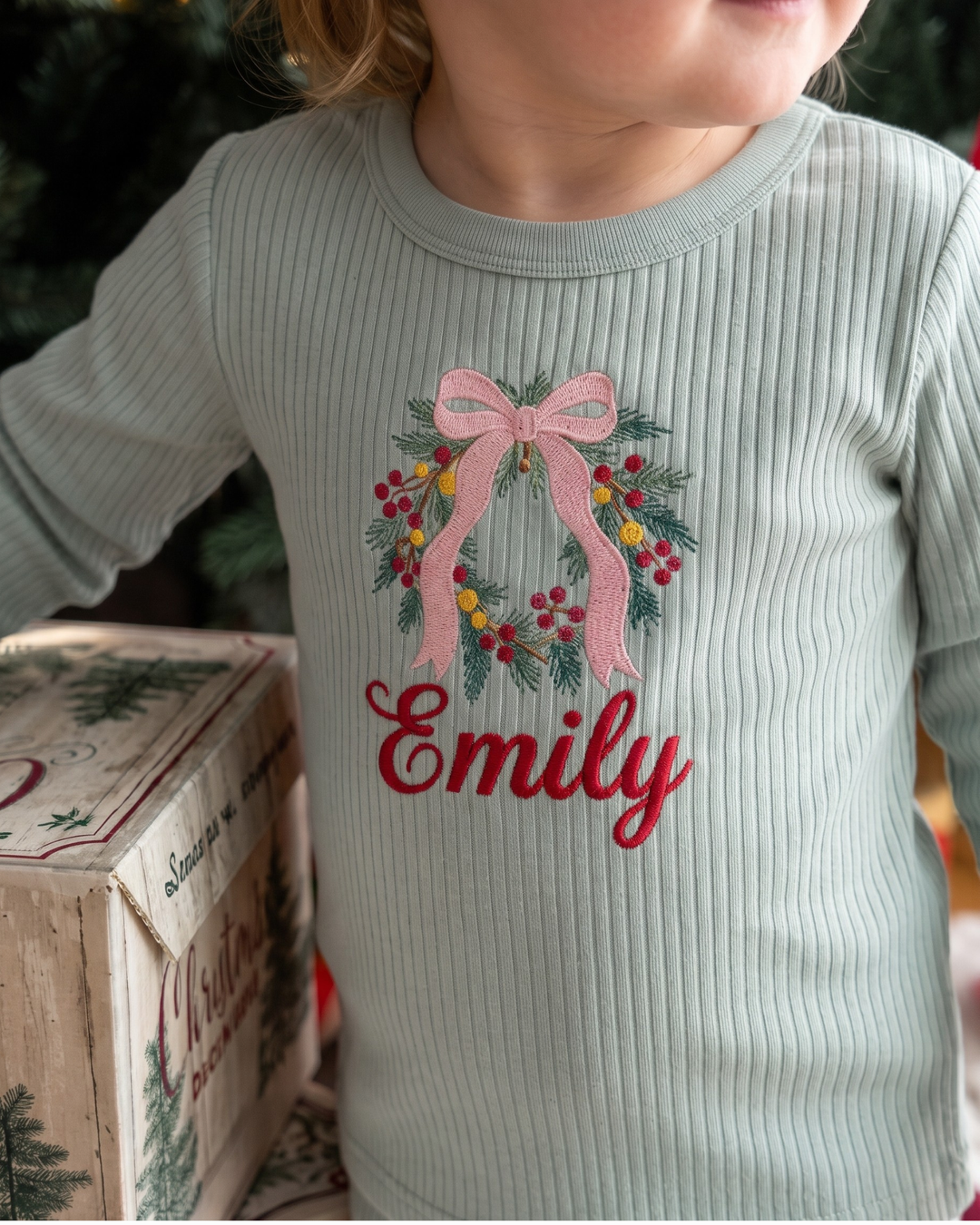 Conjunto de pijama de dos piezas de bambú con mangas largas, plantilla PERSONALIZADA